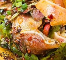 Cold-mixed pig's head meat