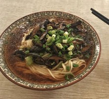 Button Mushroom Noodles