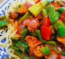 Beef and Potato Noodles