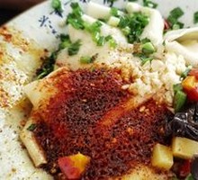Oil-poured biangbiang noodles