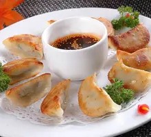 Beef and Celery Pan-Fried Dumplings