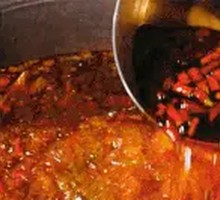 Fresh Frog with Spicy Sauce