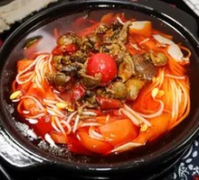 Chicken Offal Hot Pot Rice Noodles