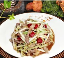 Shredded Pork with Leek Greens