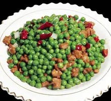 Minced Pork with Peas