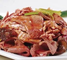 Liver and Kidney Stir-fry Rice Bowl