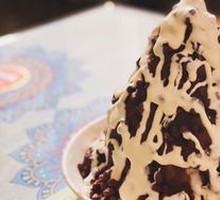 Red Bean Milk Ice