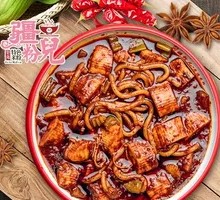 酱香鸡肉炒蟹排