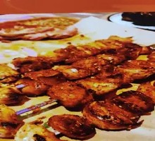 Grilled Garlic Skewers