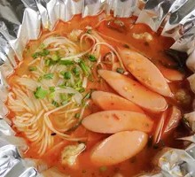 Paper-Wrapped Ham Mutton Rice Noodles