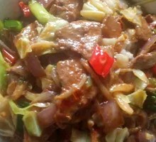 Pork Liver Rice Bowl
