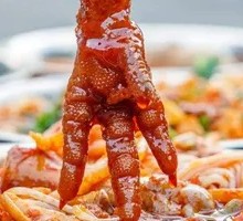 Spicy Chicken Feet and Snail Noodles