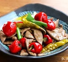 Sichuan-style Pickled Pepper Pork Liver