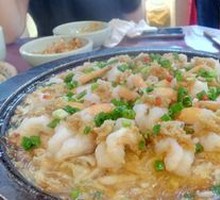 Garlic Shrimp with Rice Noodles