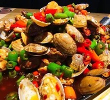 Clam and Chicken Stir-fry