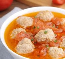 Tomato Meatball Soup