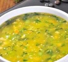 Millet and Greens Pot