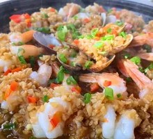 Stoneware-Baked Shrimp