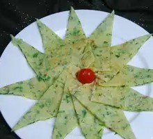 Wild Vegetable Pan Cake