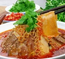 Spicy Beef and Ox Tripe Slices