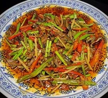 Stir-Fried Eel with Spicy Sauce