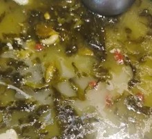 Sour Cabbage Soup Pot