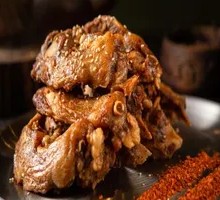 Braised Pork Ribs in Lotus Leaf