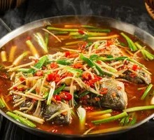 Cold-mixed crucian carp