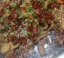 Fatty Intestine with Taro and Chicken