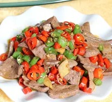 Stir-fried猪 Liver