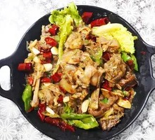 Spicy Frog Legs in Dry Pot
