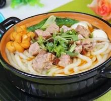 Pork Rib Hot Pot Rice Noodles
