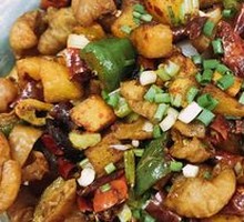 Spicy Pork Intestines Stir-fry