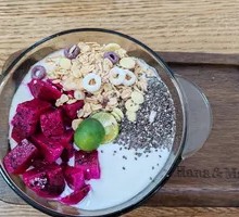 Red Dragonfruit Yogurt