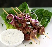 Grilled Lamb Skewers