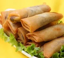 Red Bean Spring Rolls
