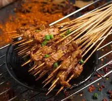 Grilled Pork Belly Skewers