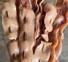 Roasted Pork Kidney Slices