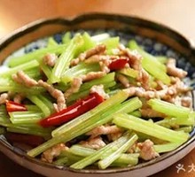 Celery and Shredded Pork