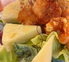 Wasabi Shrimp Balls