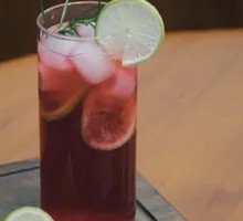Black Currant Jasmine Iced Tea