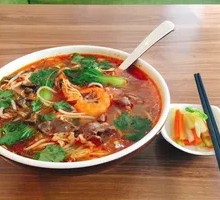Spicy麻Hot Pot Rice Noodles