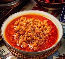 Mashed Potato and Meat Sauce Noodles