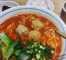 Tomato Meatball Noodles