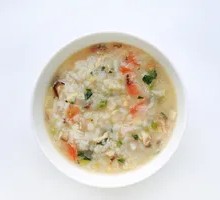 Dried Scallop and Mushroom Rice Porridge