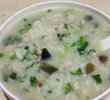 Century Egg and Pork Porridge
