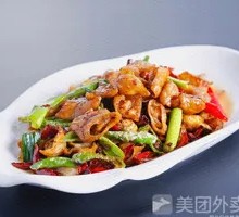 Braised Pork Intestines Rice Bowl
