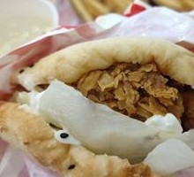 Spicy Chicken Leg Chinese Burger