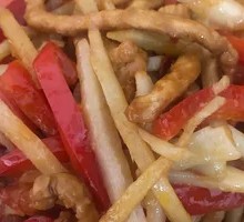 Young Ginger Stir-Fried Pork Strips
