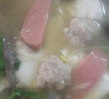 Meat Tofu Stew